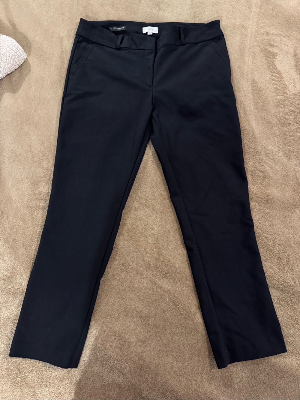 LOFT Outlet Modern Skinny Ankle Pants Black Size 14